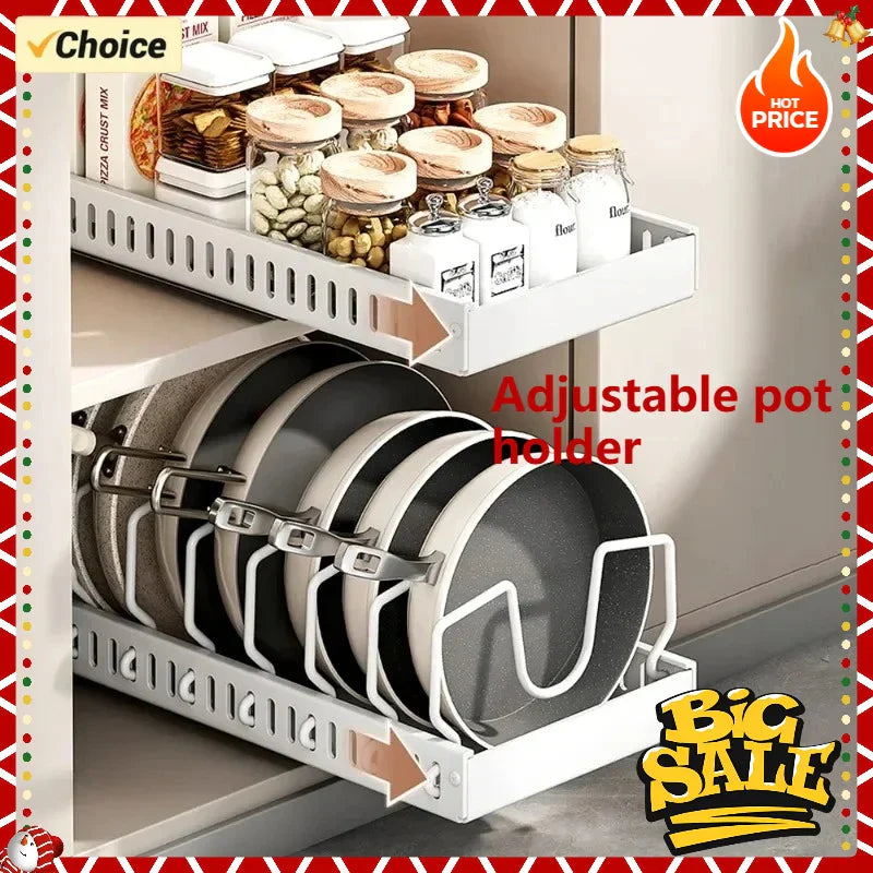 Easy Slide Kitchen Organizer