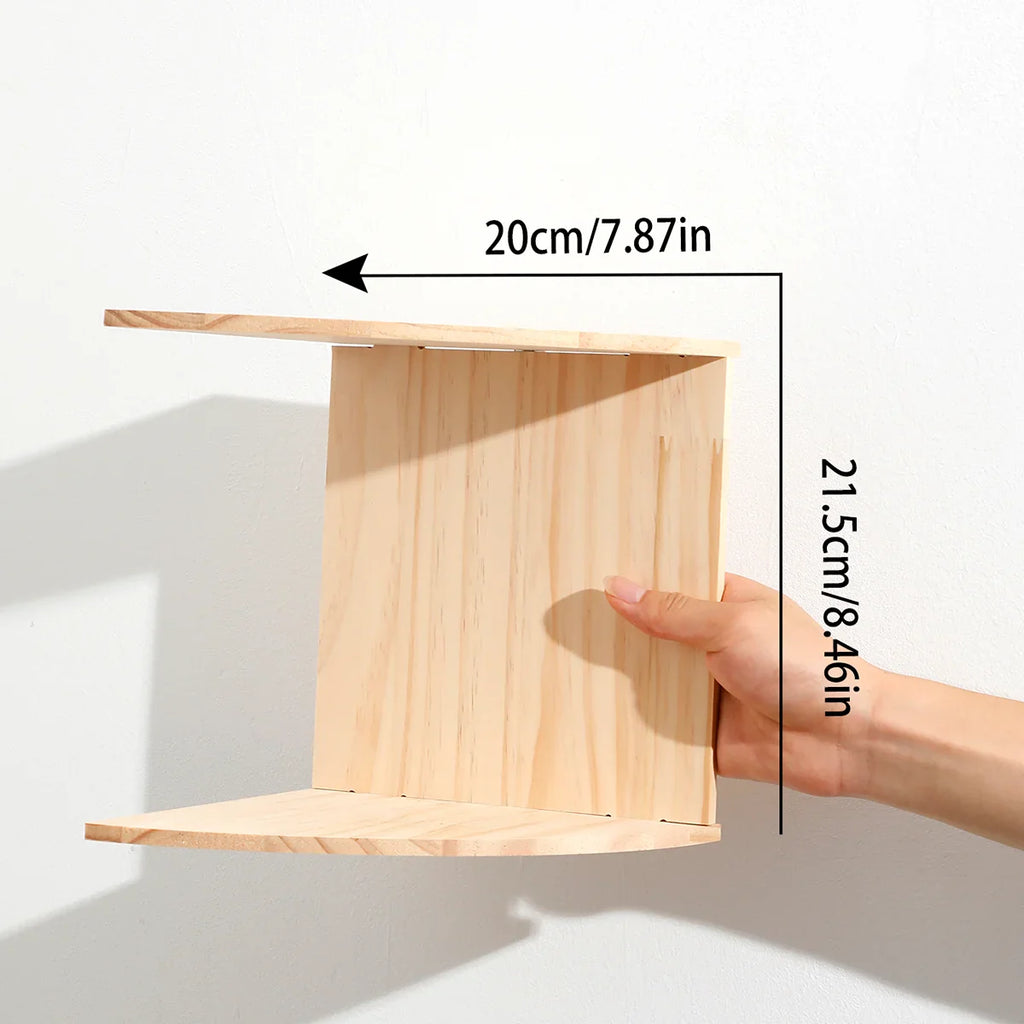 Chic Corner Storage Shelf