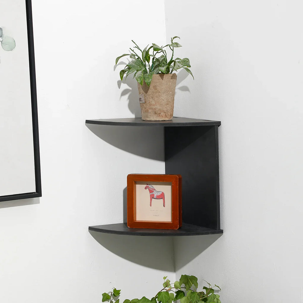 Chic Corner Storage Shelf