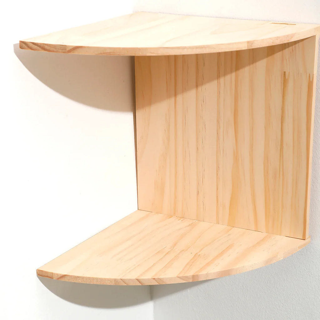 Chic Corner Storage Shelf