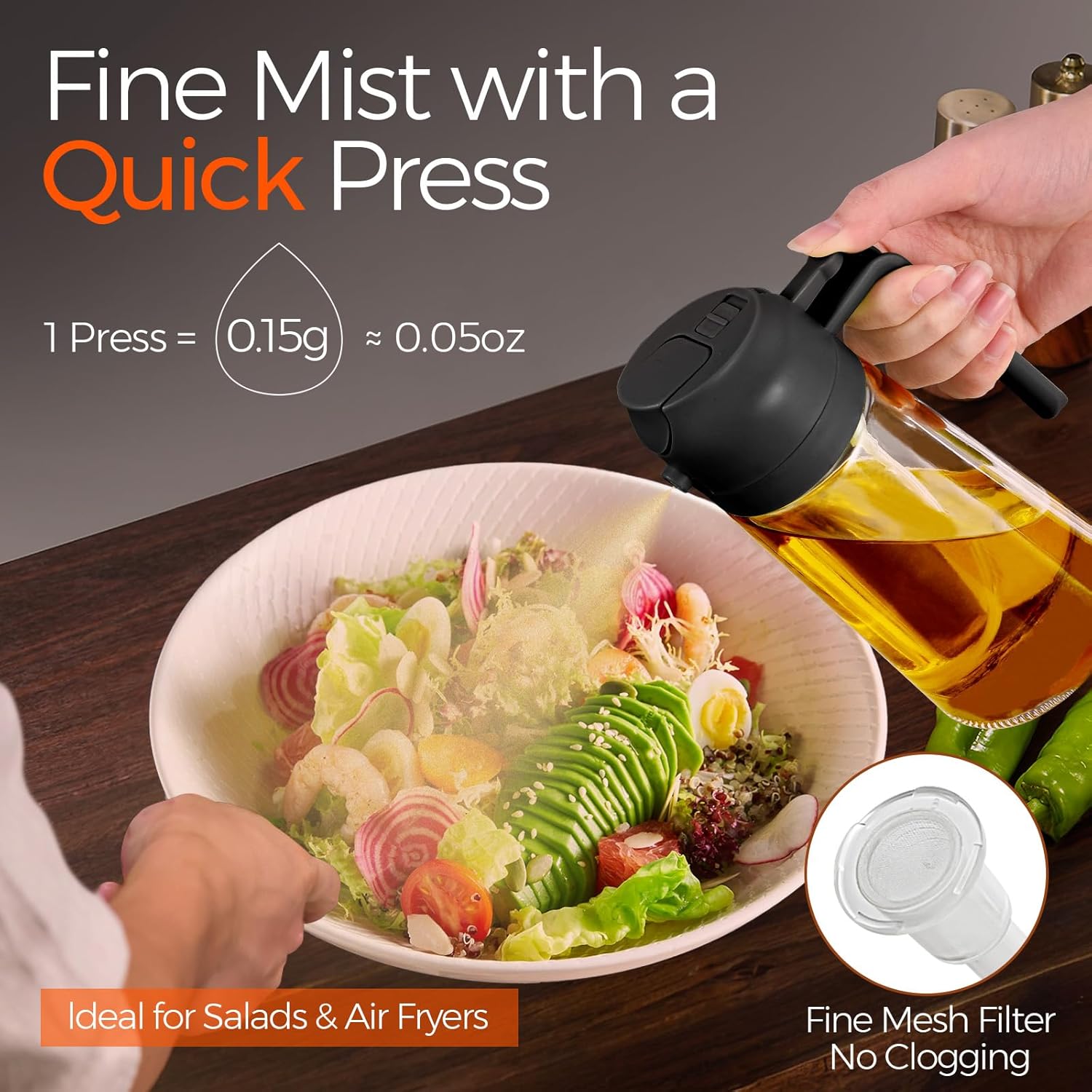 Smart Kitchen Oil Sprayer