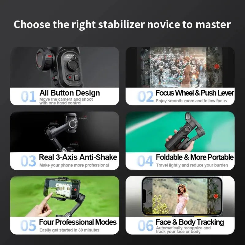 Smart Gimbal for Smooth Videos